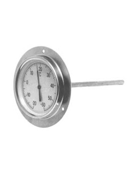 Thermometer / DN 100 / ventil / L 200 / -20...+60°C