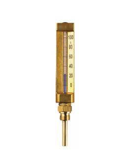 Industrial thermometer, H: 200 mm / L: 63 mm