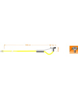 Magnetic surface probe - T/C-K